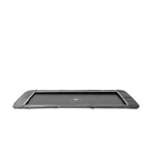 EXIT InTerra ground-level sports trampoline 8x12ft - black