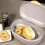 CALITEK Bread Bin with Bamboo Feet Carbon Steel Grey 6