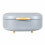 CALITEK Bread Bin with Bamboo Feet Carbon Steel Grey 1