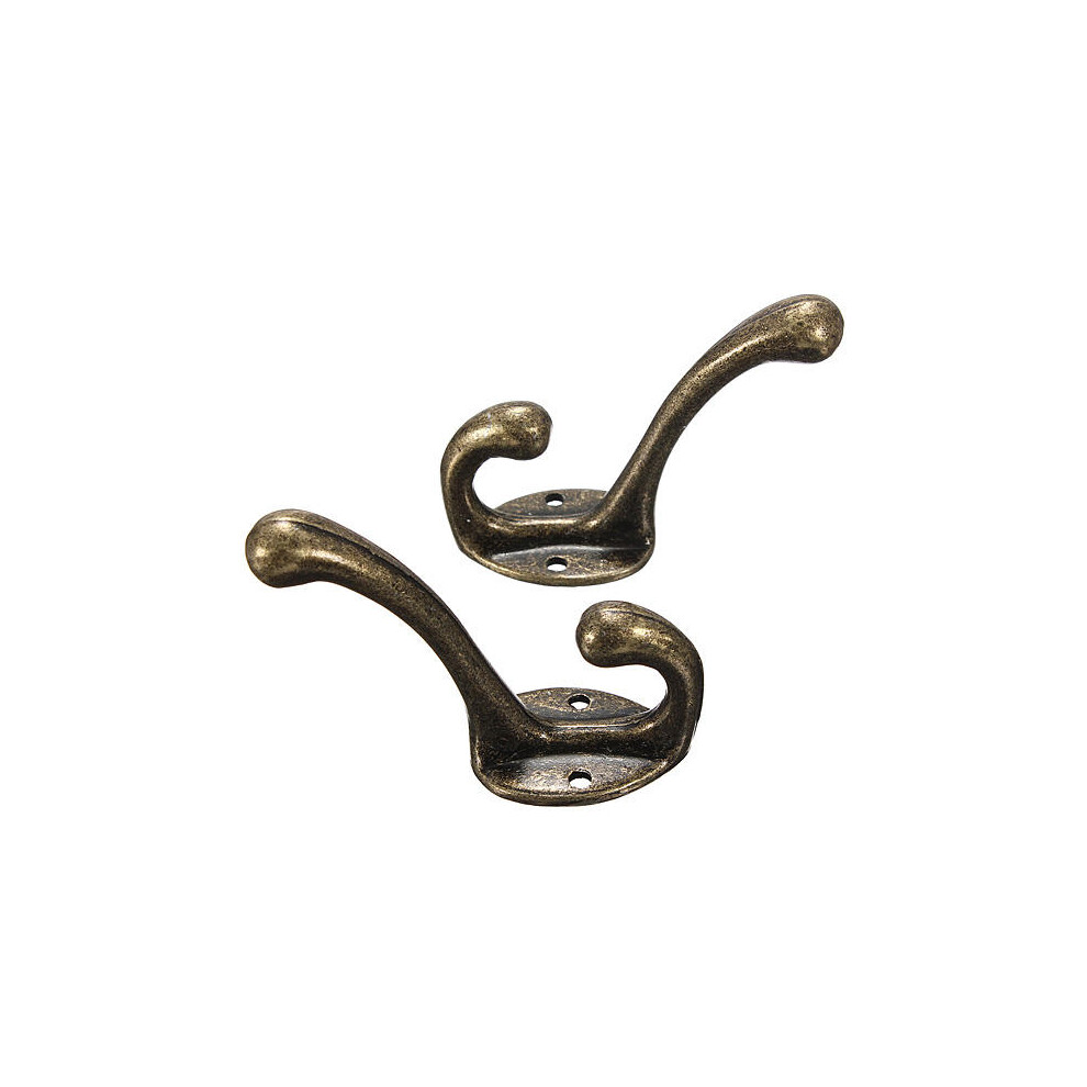 Victorian Cast Iron Hook Coat Hat Tie Wrought Iron Wall Hooks