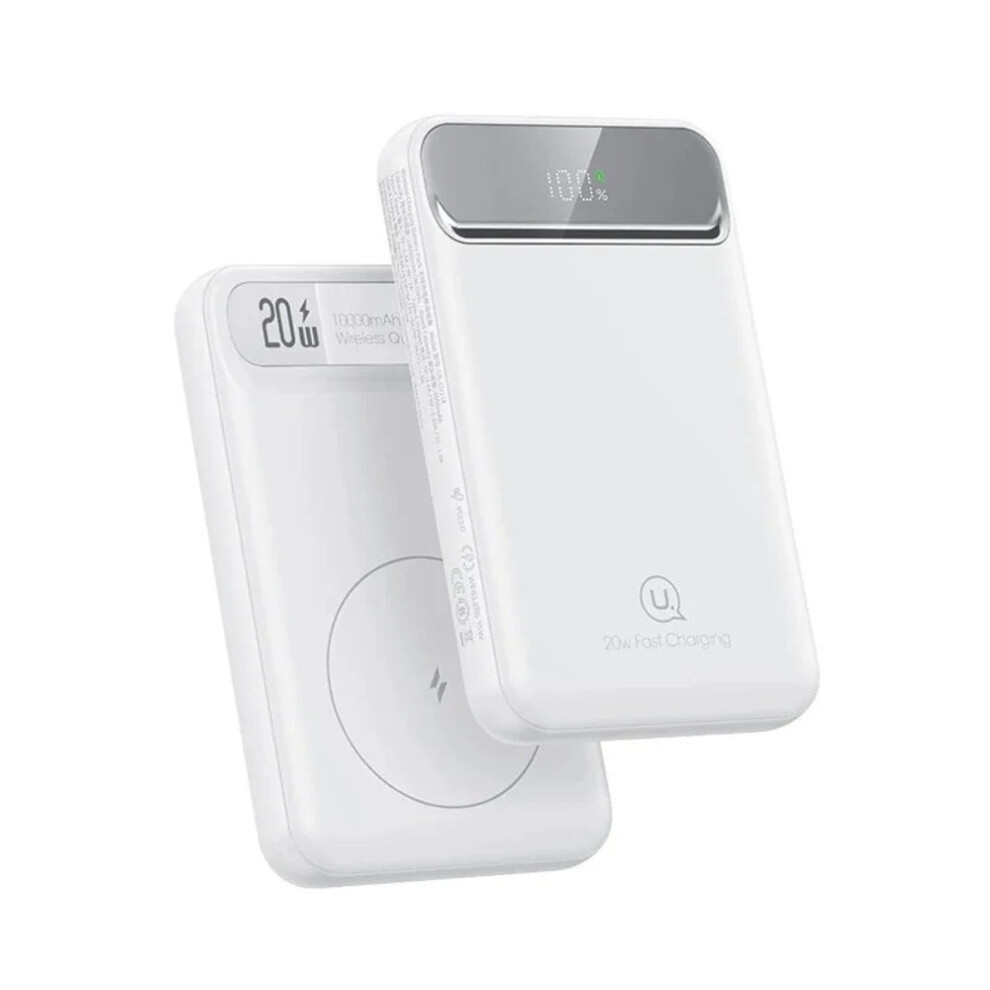 (Black) 10,000mAh Fast Charging Power Bank with 3 Outputs for iPhone, Hui, Samsung