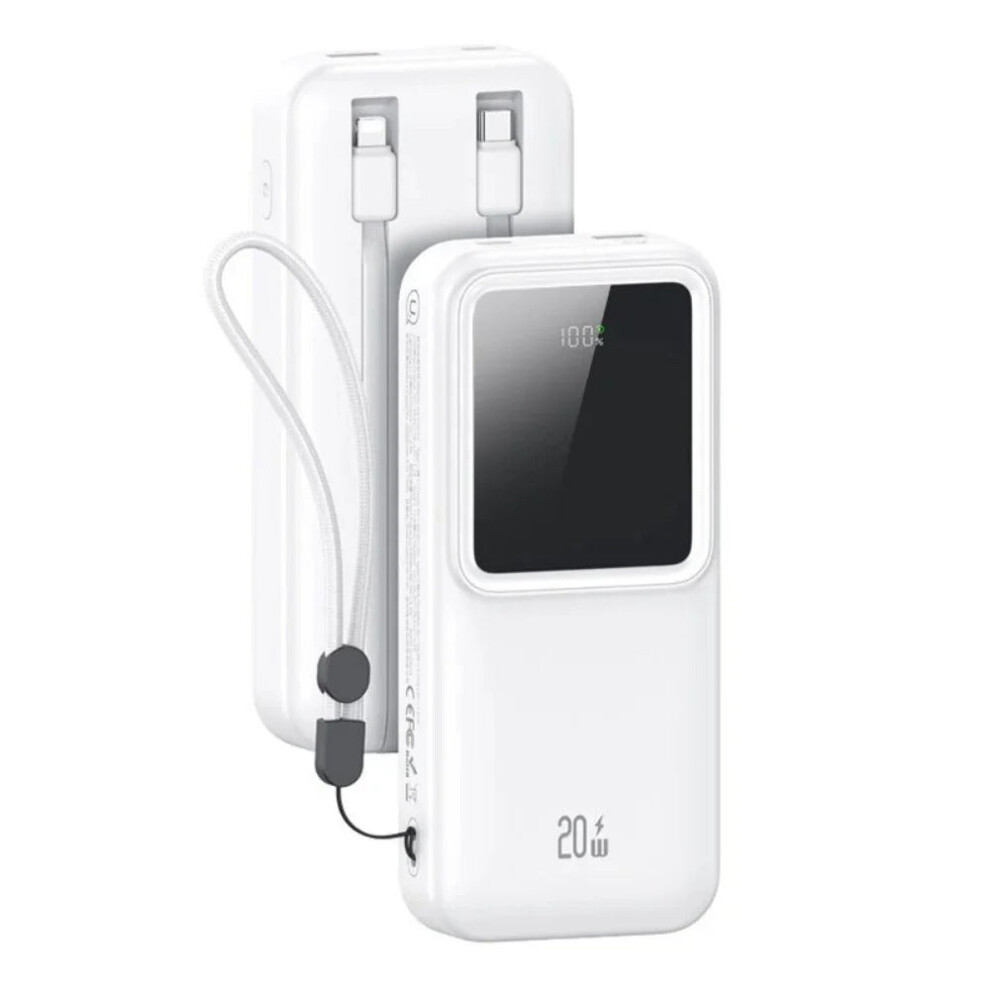 (30000mAh, Black) 20,000mAh Fast Charging Power Bank with 4 Outputs for iPhone, Samsung, Hui