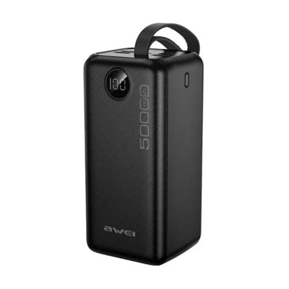 50000mAh Power Bank 4USB Fast Charging for iPhone, Hui, Samsung Galaxy
