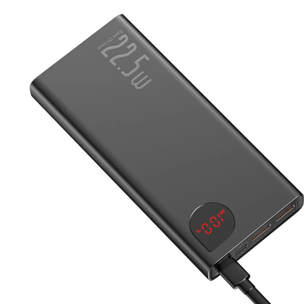 22.5W 20000mAh PD QC3.0 Power Bank with Digital Display for iPhone & Samsung