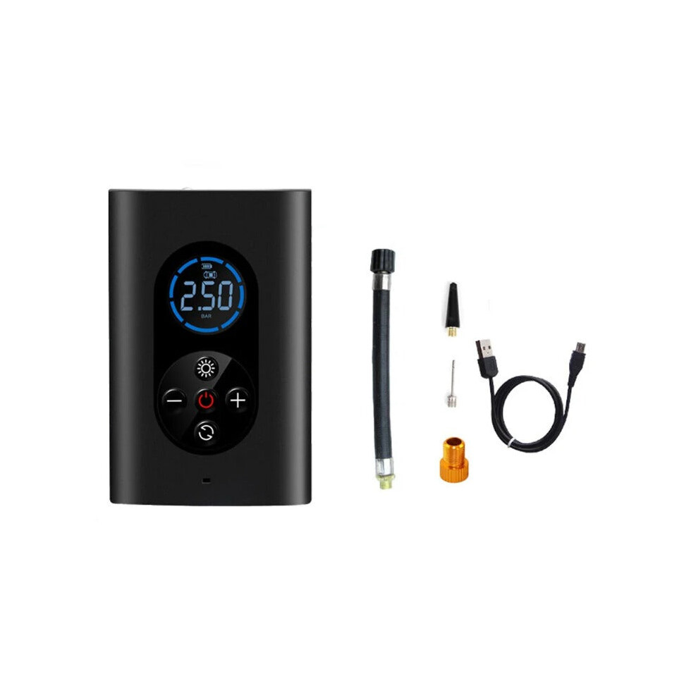 150PSI 4-in-1 Wireless Air Pump - 80W 4000mAh USB Rechargeable, LED Display, 0.38KG Lightweight for Car/Bike/Scooter/Ball
