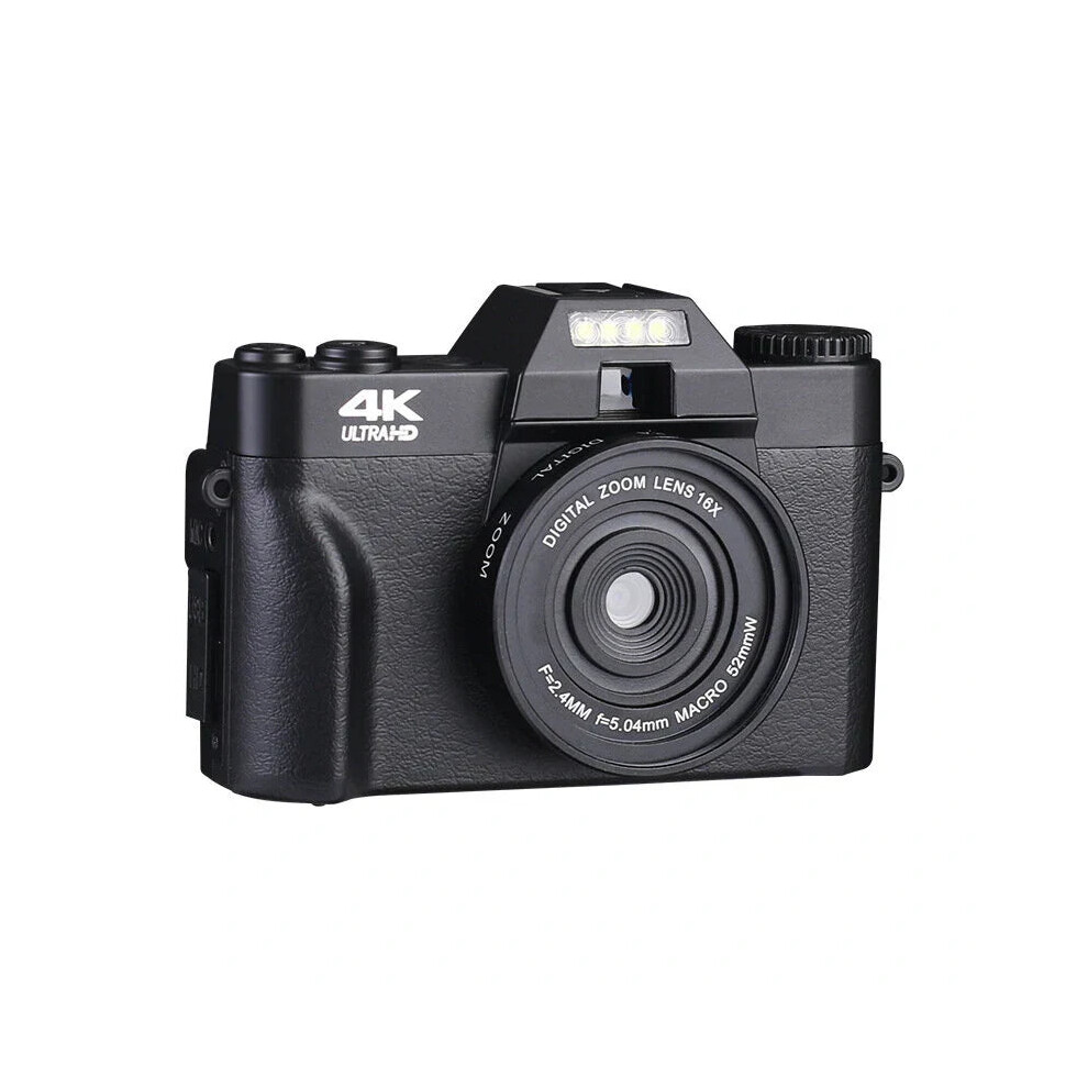 48MP 4K HD Digital Camera Vlogging Camcorder 30FPS Wi-Fi 16X Zoom Video Camera Camcorder Recording Camera for YouTube