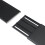 Car Side Skirt Extension Blades Matte Black Universal 7