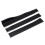 Car Side Skirt Extension Blades Matte Black Universal 3