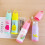 (Pear) Portable Travel Case Toothpaste Box Cartoon Toothbrush Storage Cup Baskets Holder 7