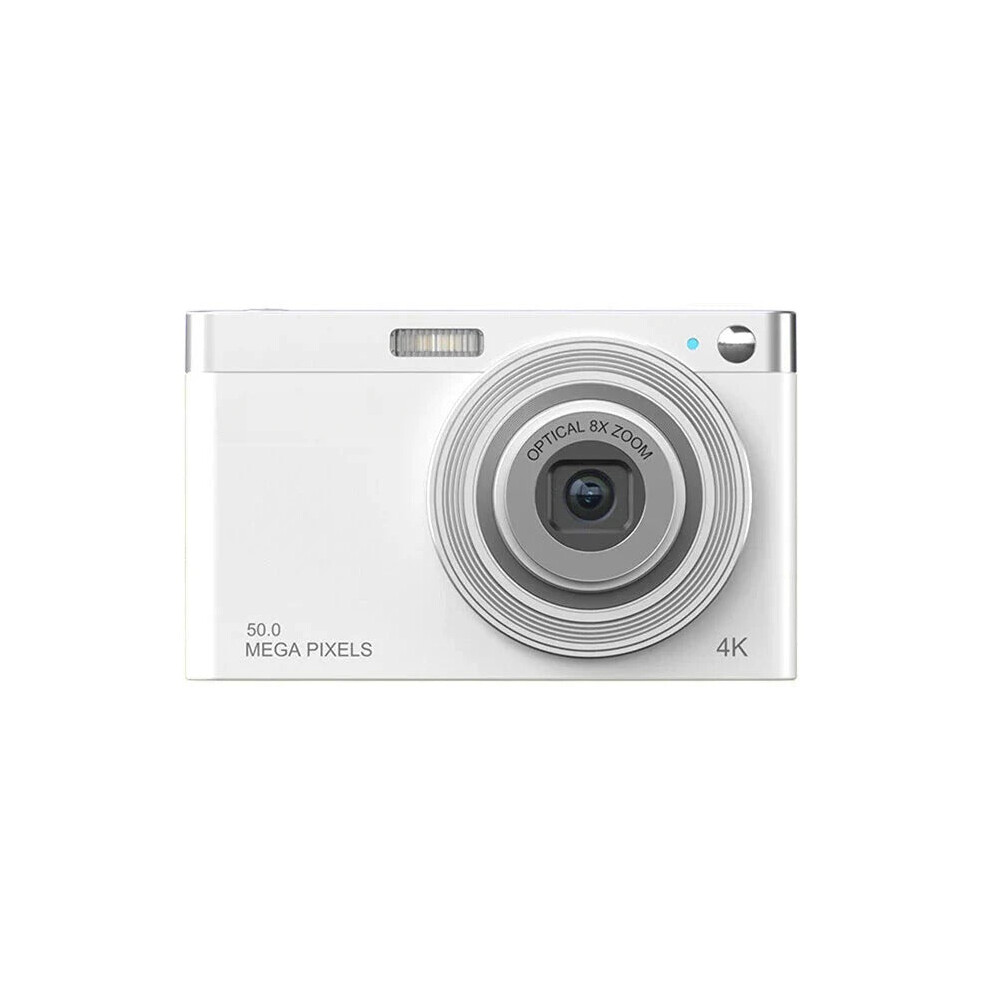(Blue) 4K 50Mp Digital Camera Video Camcorder 2.88" Ips Screen Af 8X Zoom 750Mah Portable Mirrorless Camera Blue 1138392727270