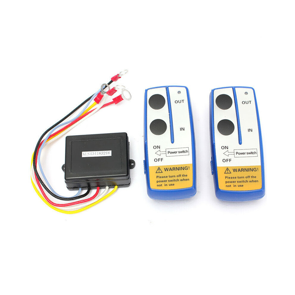 12V Wireless Winch Remote Control Twin Handset Easy to Install