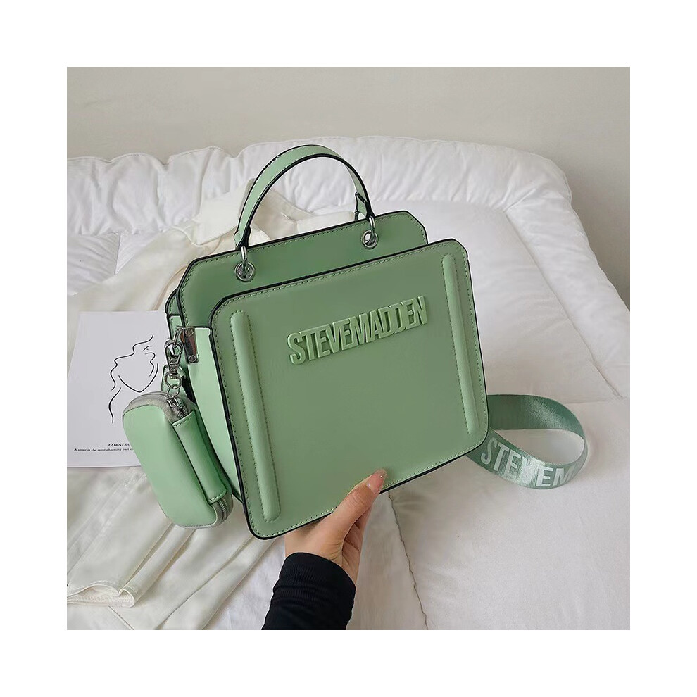 Kaixuan Wood (Green) Steve Women Madden Fashion Square Bag