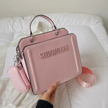 (Pink) Steve Women Madden Fashion Square Bag