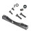 Black Xtech Adapter with 4 Holes and Screw 3