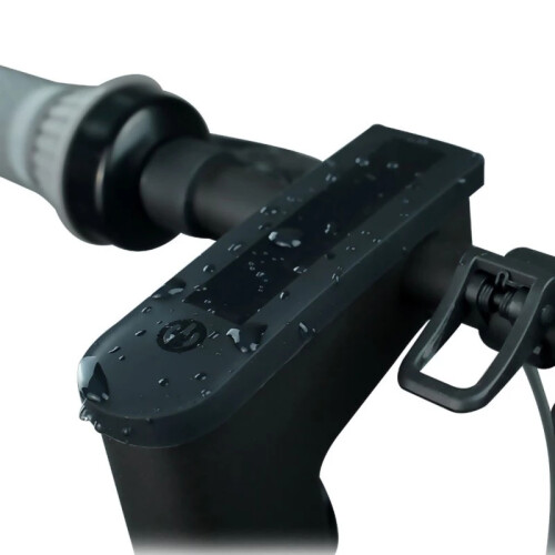 Black waterproof silicone display cover for G30 Max scooter 2