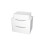NES Home Nes Home 600mm White Wall Hung Vanity Unit, Worktop With Square Basin 5