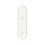 Original White front and back decorative shells for Xiaomi M365 scooter 4