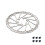 160mm brake disc with double intalling holes and 6 screws 1