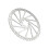 203mm brake disc with double intalling holes and 6 screws 4