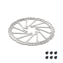 180mm brake disc with double intalling holes and 6 screws