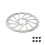 180mm brake disc with double intalling holes and 6 screws 1
