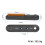 Gray Front fork  decorative Shells+ yellow reflector bars for xiaomi4 Ultra scooters 6