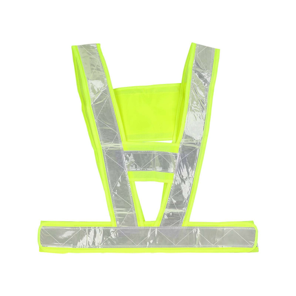 Fluorescent Green V-Reflective Vest 5415817631173