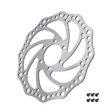160mm 6-hole circular disc brake disc (Dualtron available) (with screws)