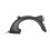 Black Rear fender with light for Max G30D scooter 5
