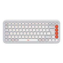 Tastiera Logitech Pop Icon, bianco sporco - US INTL
