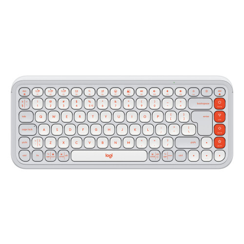 Logitech Teclado Logitech Pop Icon, branco quebrado - US INTL