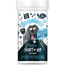 BUGALUGS Joint Supplements For Dogs With Glucosamine, Chondroitin, Green Lipped Mussel helps with Pain Relief, Joint Support & Stiff Joints (80g)
