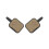 N1 Rectangular long-handled semi-metallic brake pads 3