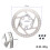 110mm 5-hole brake disc for M365/1S 5