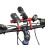 Blue aluminum double pole extension tube (double bracket) 4
