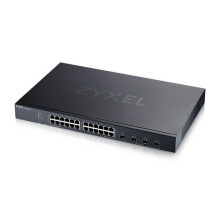 Zyxel Switch smart managed Layer2 28 Port • 24x 1 GbE • 4x SFP+ • 19" • Lüfterlos • NebulaFlex • XGS1935-28
