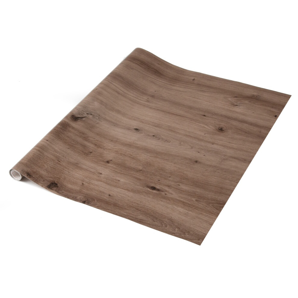 (67.5cm, 10m) ARTISAN OAK sticky back plastic vinyl wrap film