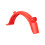 Red Rear fender with hook for M365 Pro/Pro2 scooter 8