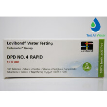 Lovibond DPD 4 Rapid Dissolving Tablets (100 Tablets)