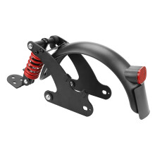 Ulip red V2 rear suspension with mudguard and tailight for M365 and 1S scooter