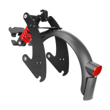 Ulip red V2 rear suspension for Segway Ninebot Max G30/G30LP/G30LE/G30E electric scooter with light and fender shock absorber