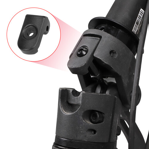 Boucle pliante noire et axe pour scooter xiaomi 2
