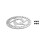 140mm 6-hole disc brake disc (44mm diagonal) 1