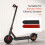 Display panel with glue for Xiaomi 4 pro scooter 6