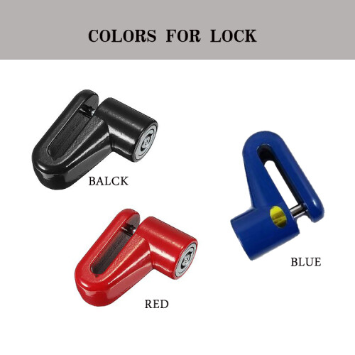 Red Brake Lock with red cable 2