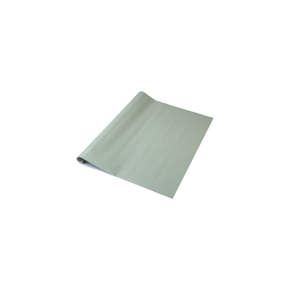 (10m) MATT SAGE GREEN sticky back plastic vinyl wrap film (45cm wide)