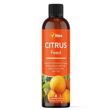 Vitax Citrus Feed 250ml - Concentrated Liquid Fertiliser for Citrus Trees; up to 50L of growth, lush leaves & bigger fruit