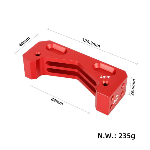 Red Zero 10X Steering Stabilizer Damper Kit 2