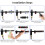 Black Ulip handlebar extender kit without light for Max G30 scooters 6