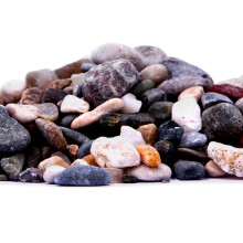 (7-15mm 20kg) Fish Tank Aquarium Decoration Natural Pea Gravel Stones Substrate
